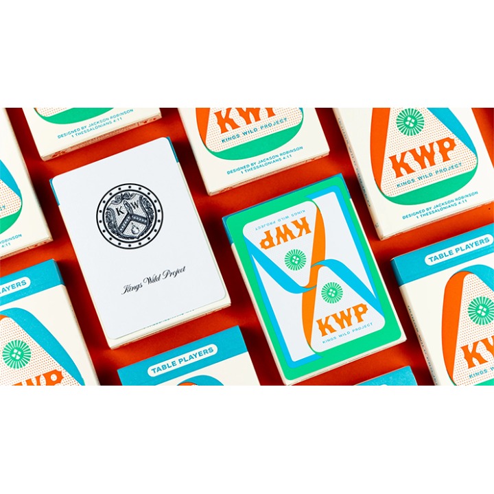 Limited No.13 Table Players Vol.22 Playing Cards by Kings Wild Project