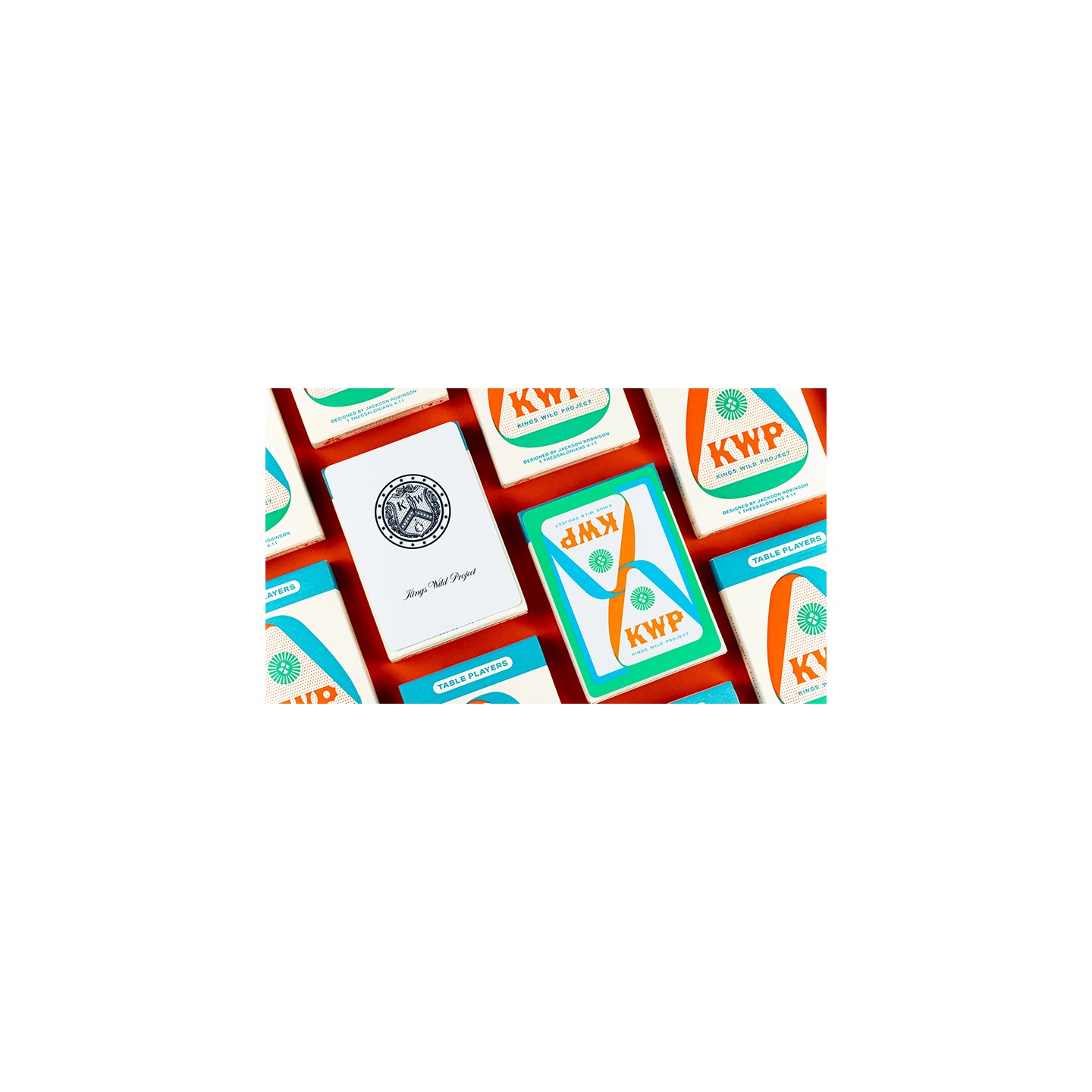 Limited No.13 Table Players Vol.22 Playing Cards by Kings Wild Project