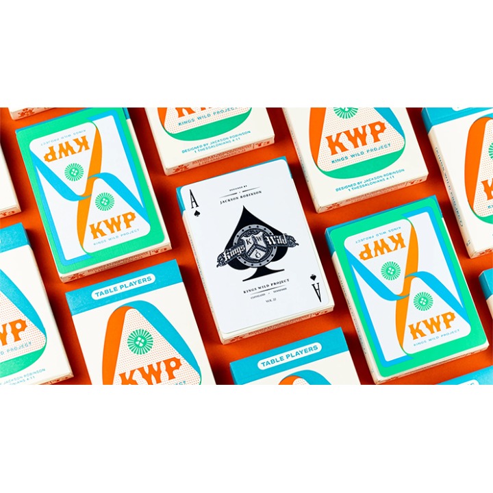 Limited No.13 Table Players Vol.22 Playing Cards by Kings Wild Project