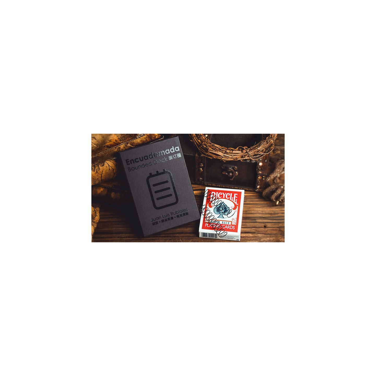 The Bound Deck by Juan Luis Rubiales and Bacon Magic