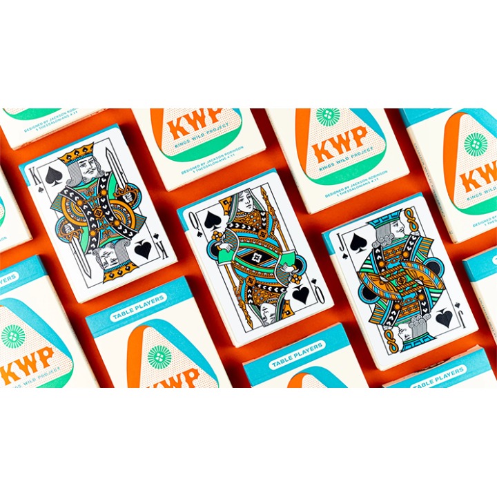 Limited No.13 Table Players Vol.22 Playing Cards by Kings Wild Project