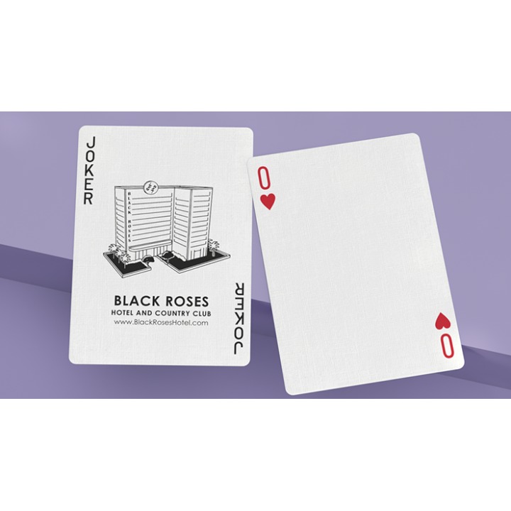 Black Roses Hotel V4 Playing Cards