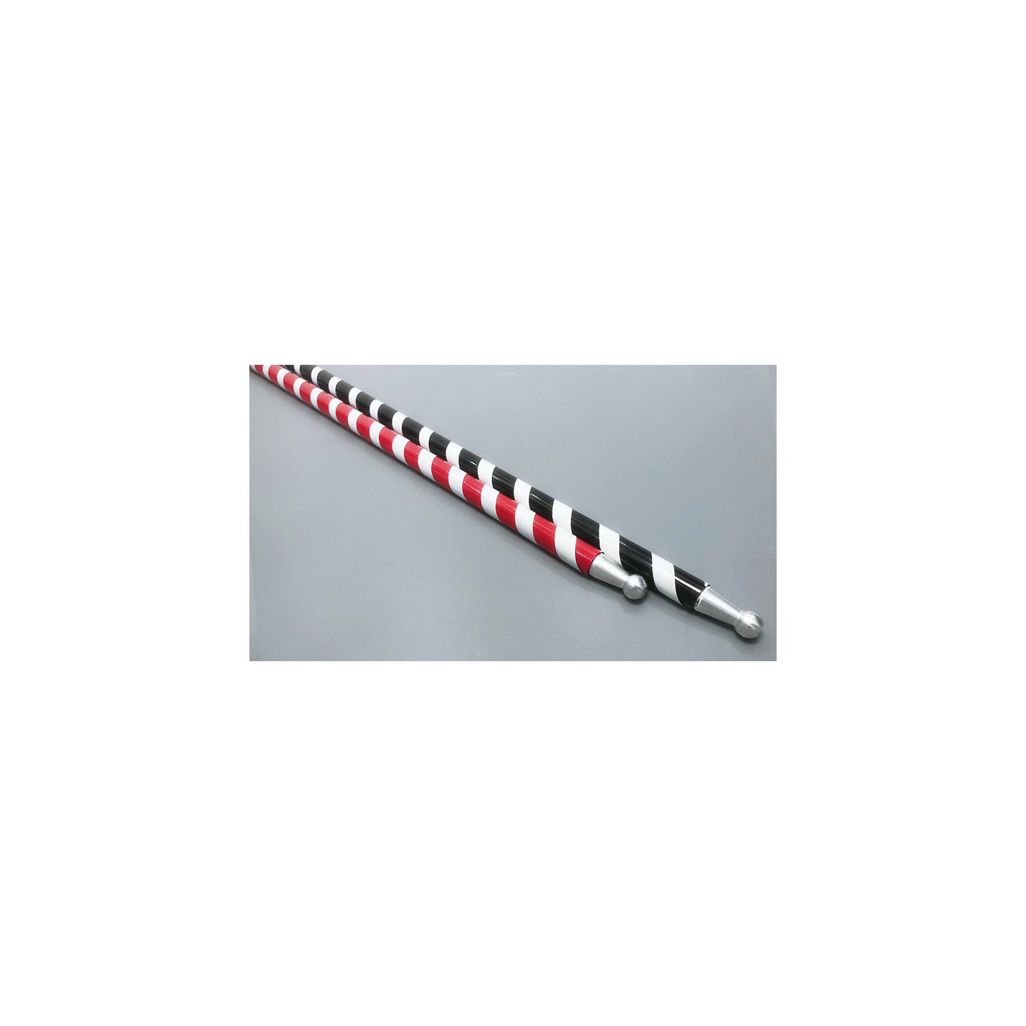 The Ultra Cane (Appearing / Metal) Black / White Stripe by Bond Lee
