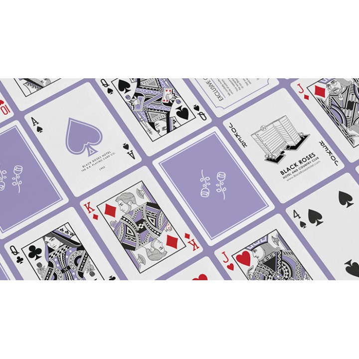 Black Roses Hotel V4 Playing Cards