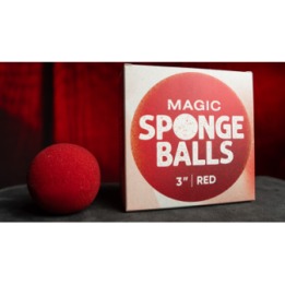 Magic Sponge Balls 50PK RED 3" by Murphy's Magic