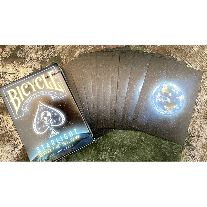 Bicycle Starlight Earth Glow Playing Cards by Collectable Playing Cards