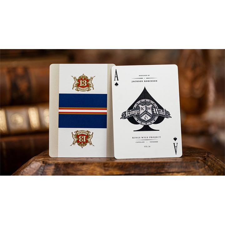Limited No.13 Table Players Vol.24 Playing Cards by Kings Wild Project