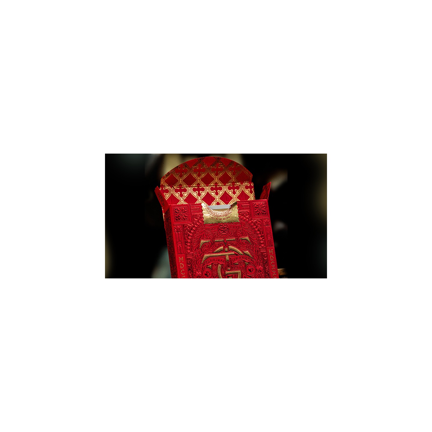Tavern on the Green: Red Edition Playing Cards by theory11