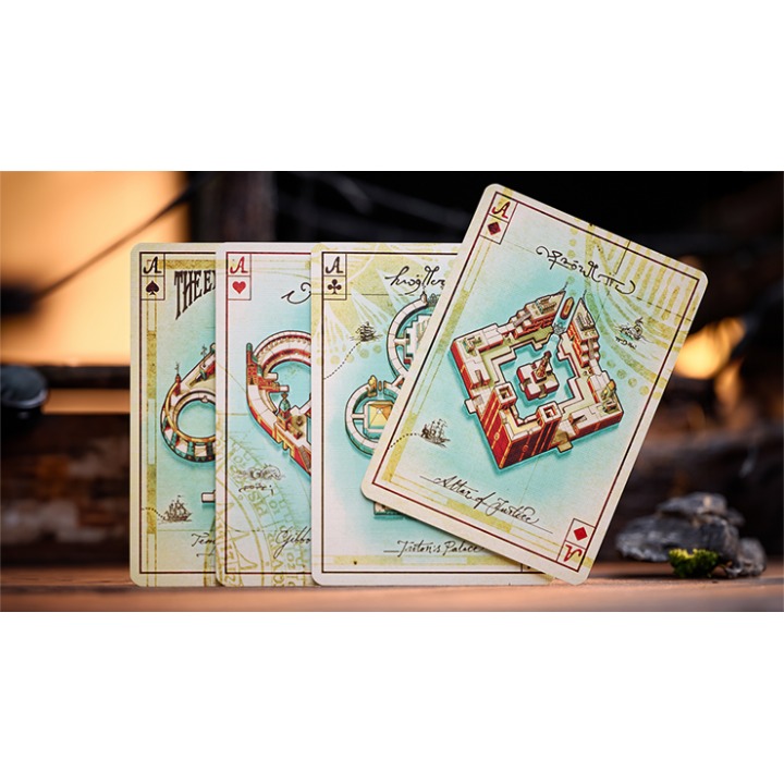 The Eye of the Ocean Gibborim Castaways Playing Cards