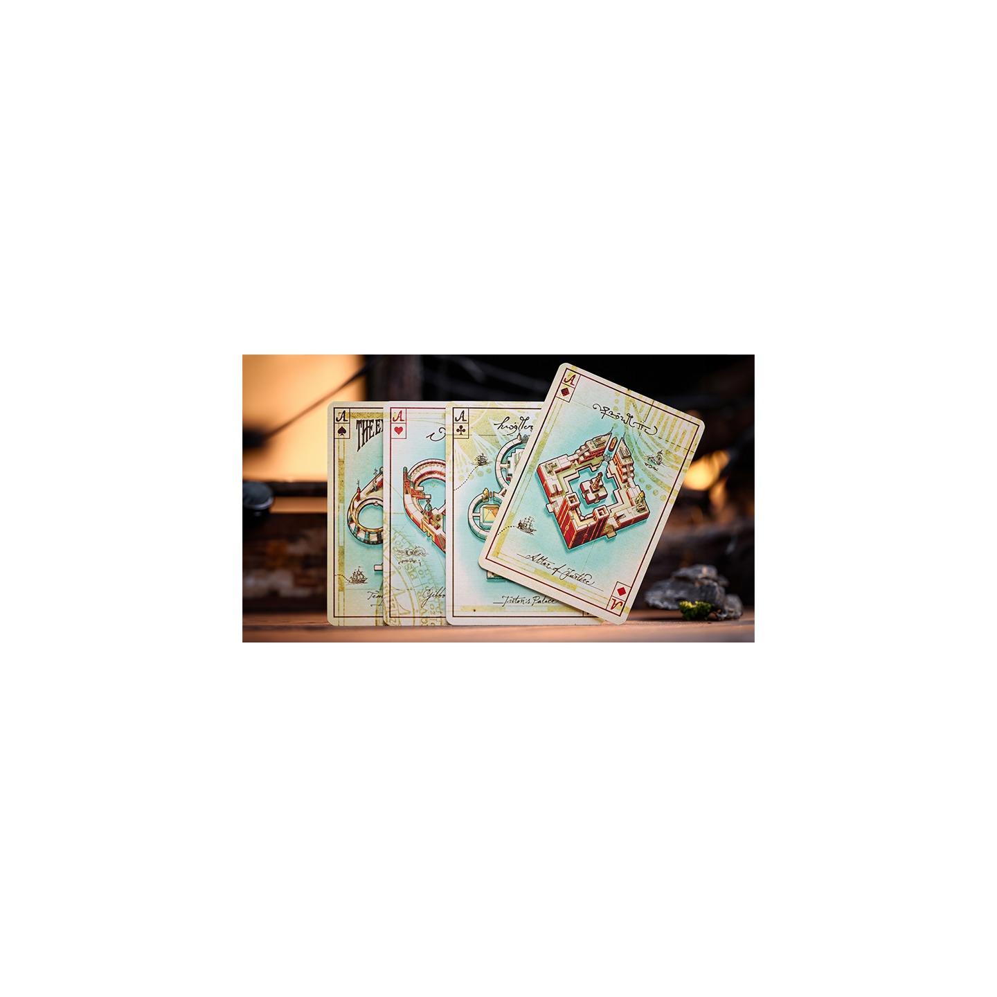 The Eye of the Ocean Gibborim Castaways Playing Cards