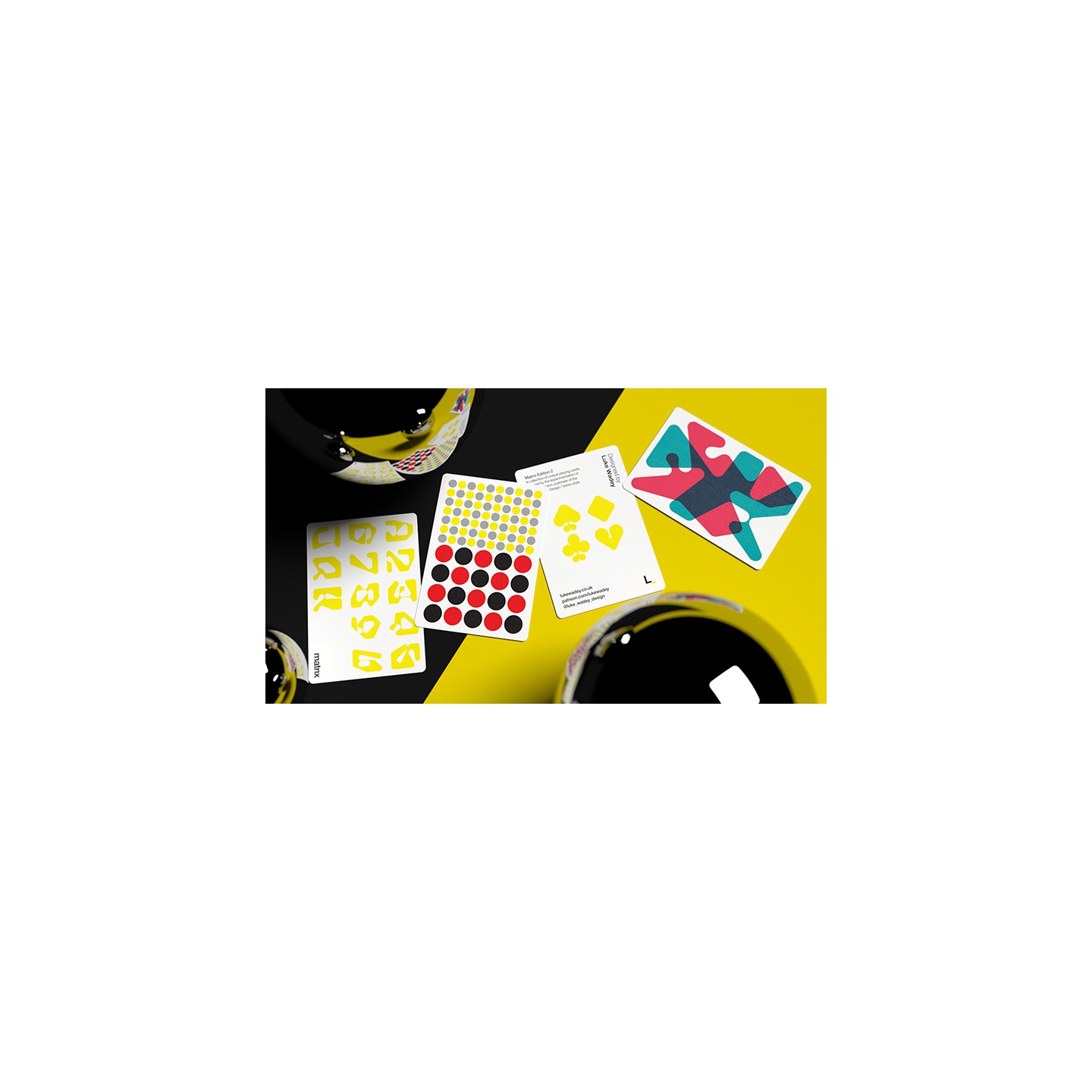 Matrix Edition 2 Playing Cards by Luke Wadey