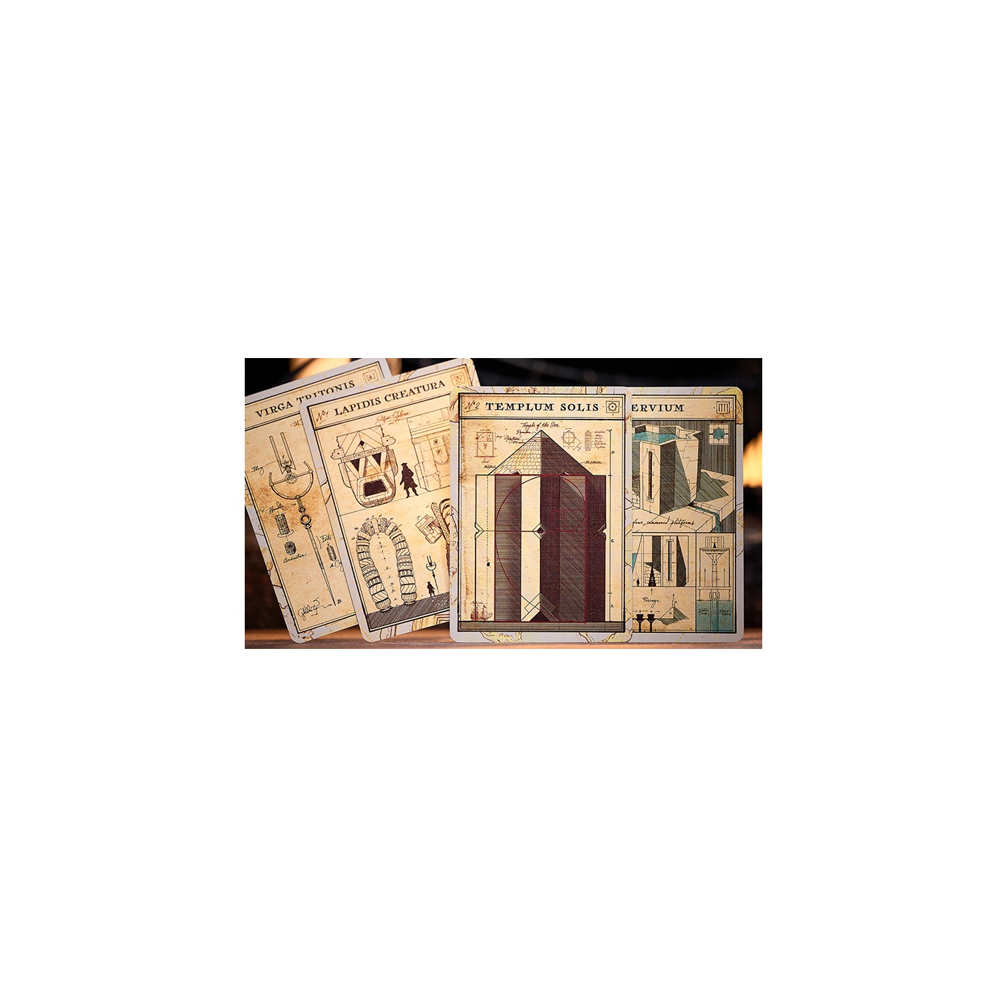 The Eye of the Ocean Gibborim Castaways Playing Cards