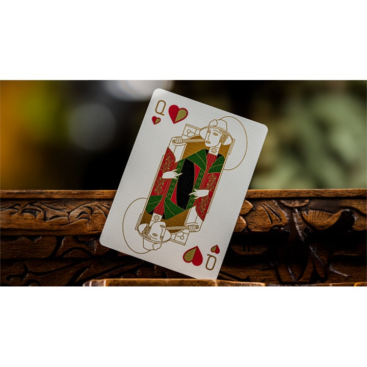 Tavern on the Green: Red Edition Playing Cards by theory11