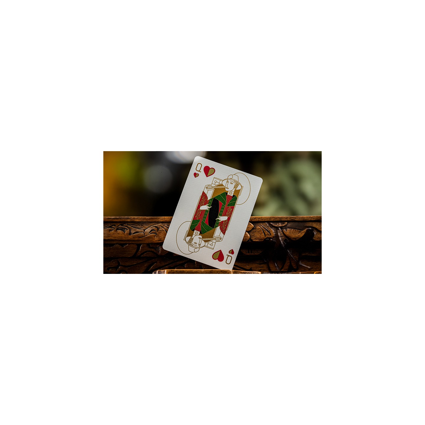 Tavern on the Green: Red Edition Playing Cards by theory11