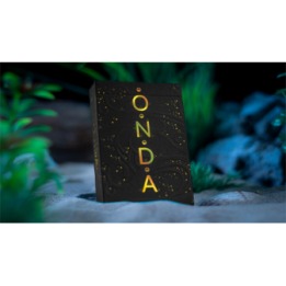 ONDA V2 (Black and Gold) by Jocu Playing Cards