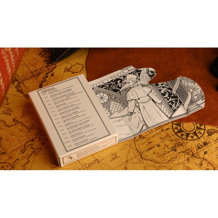 Plague Doctor (Veil) Playing Cards By Anti-Faro Cards