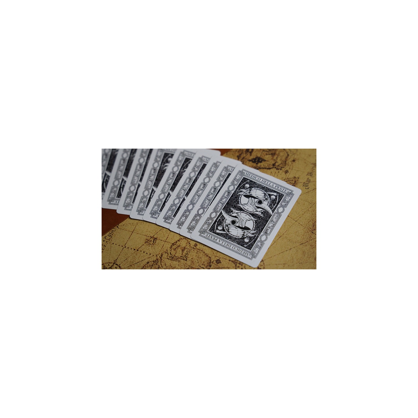 Plague Doctor (Veil) Playing Cards By Anti-Faro Cards