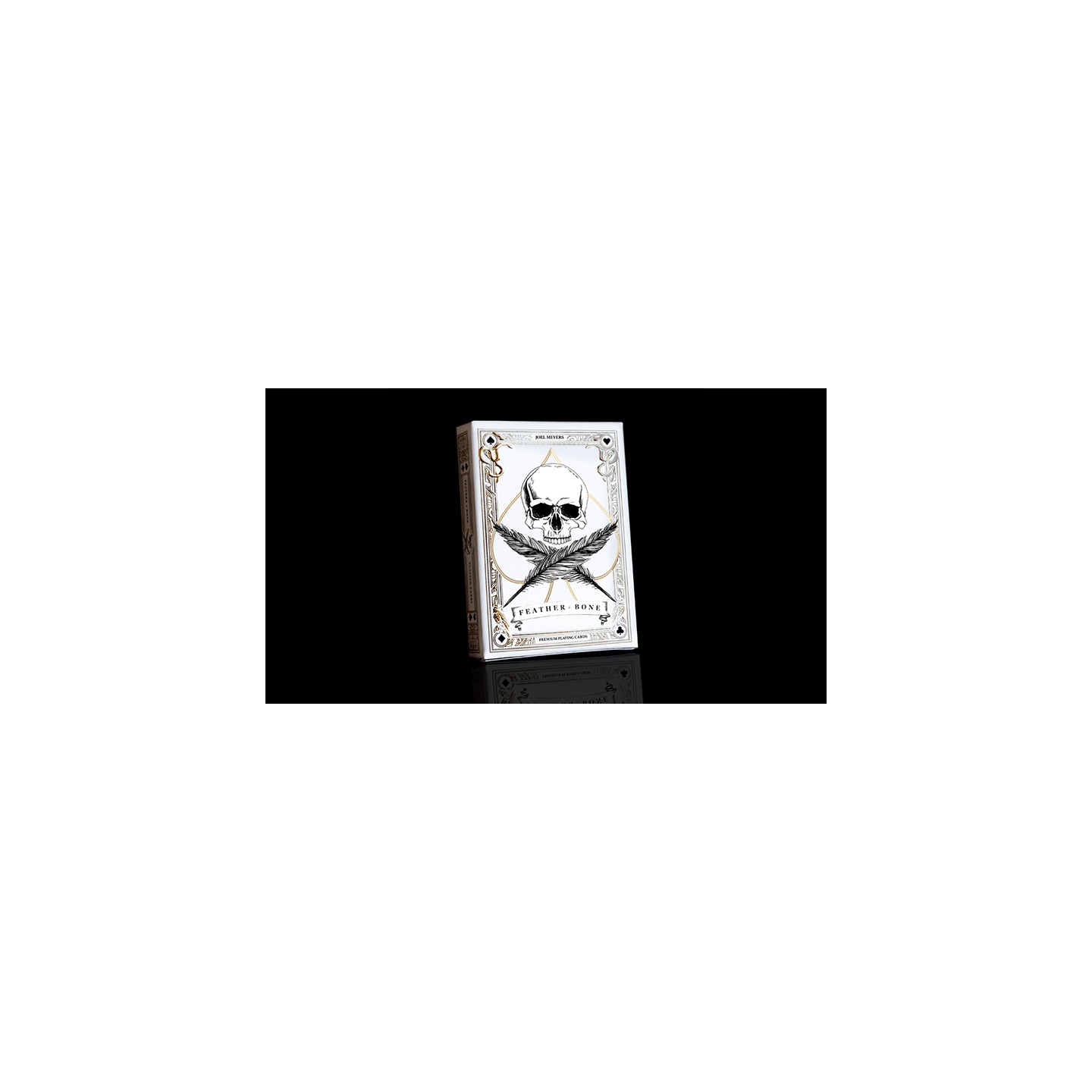 Feather & Bone: The White Cobra's (Limited Edition) Playing Cards by Joel Meyers