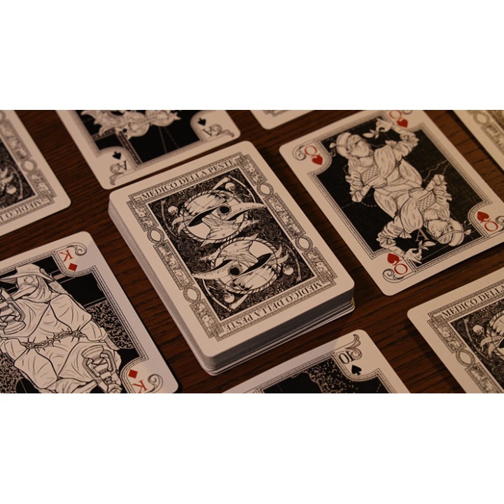 Plague Doctor (Veil) Playing Cards By Anti-Faro Cards