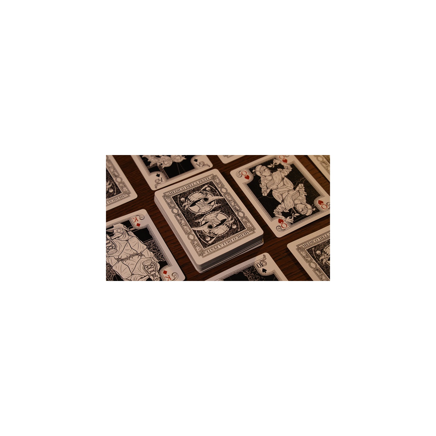 Plague Doctor (Veil) Playing Cards By Anti-Faro Cards