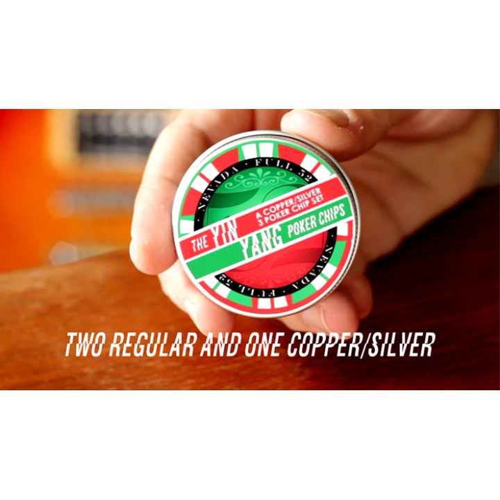 The Ying Yang Poker Chips (Gimmicks and Online Instructions)