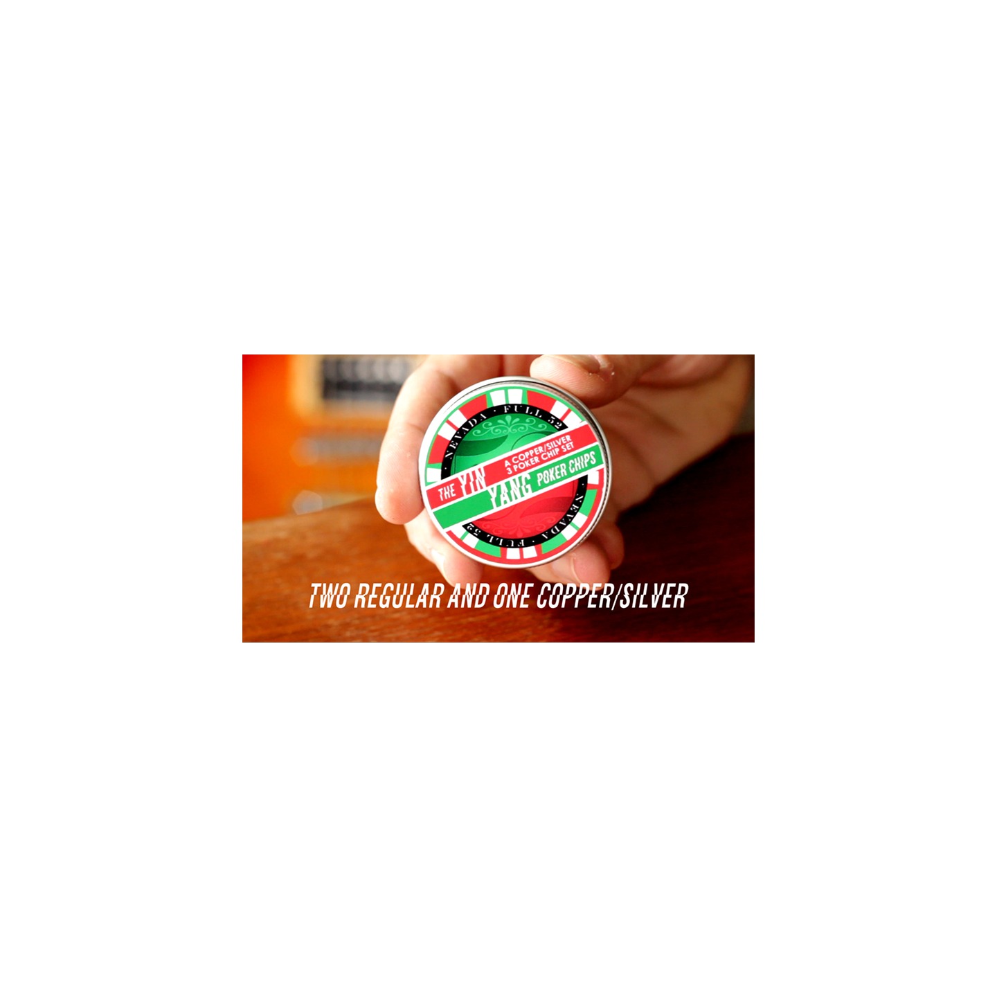The Ying Yang Poker Chips (Gimmicks and Online Instructions)