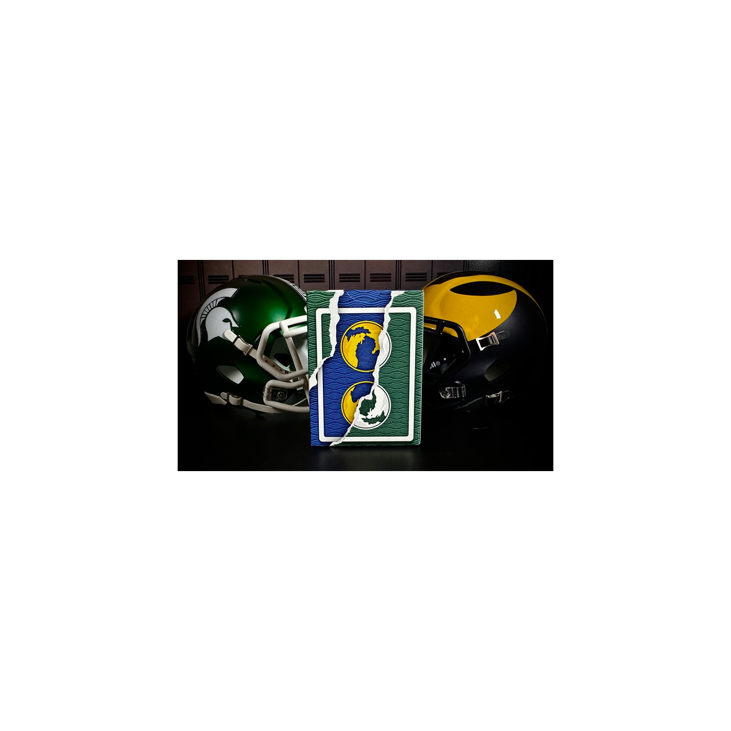 Michigan Euchre Playing Cards by Midnight Cards