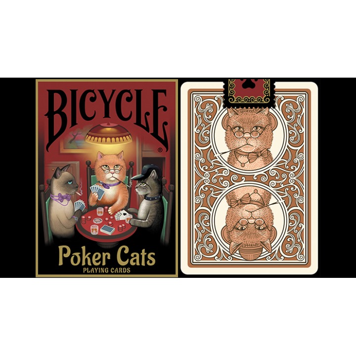 Bicycle Poker Cats V2 Playing Cards