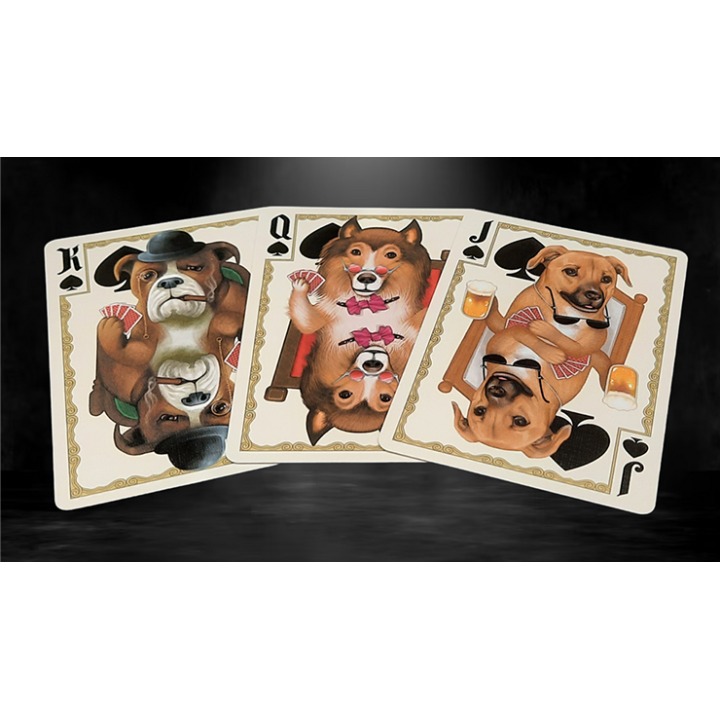 Bicycle Poker Dogs V2 Playing Cards