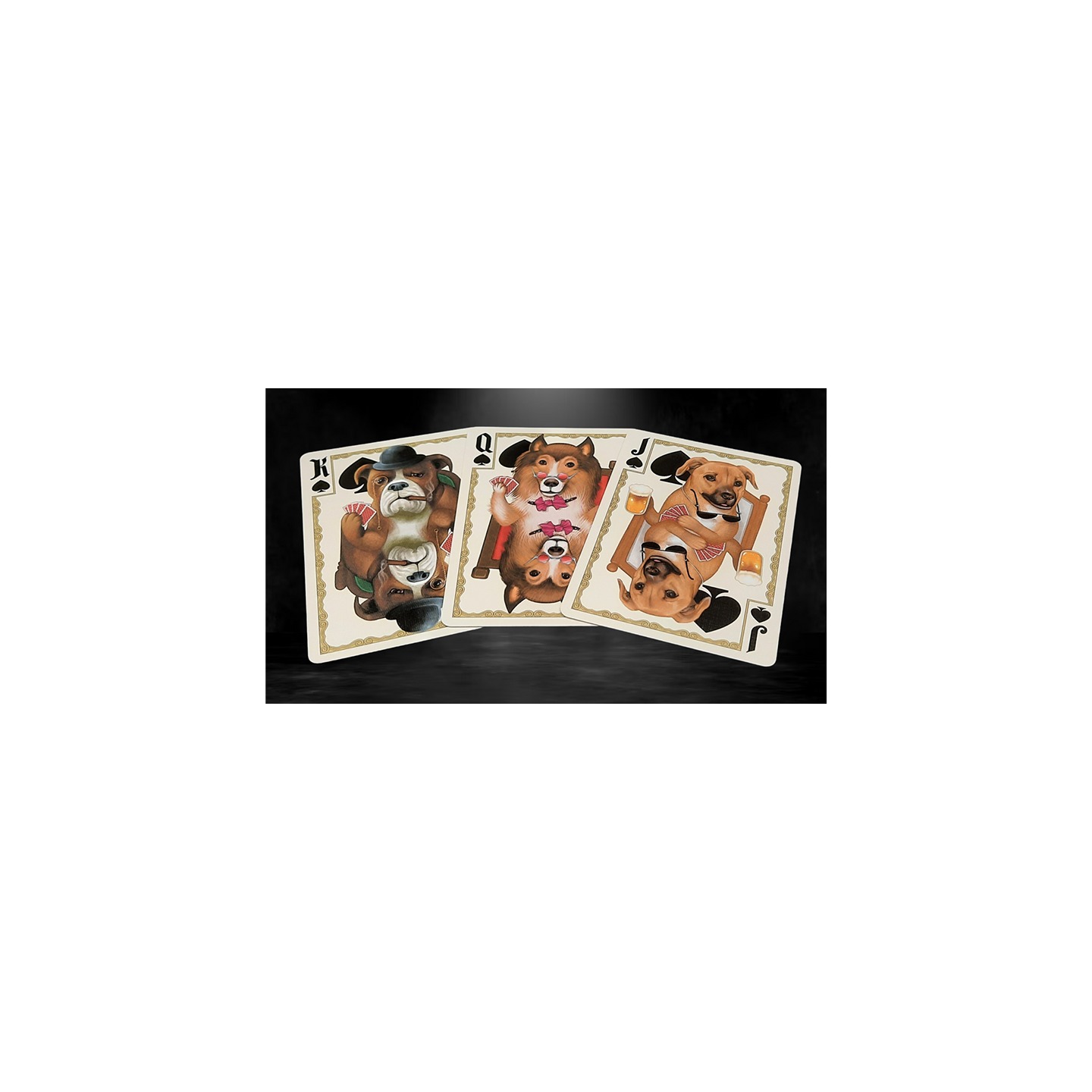 Bicycle Poker Dogs V2 Playing Cards