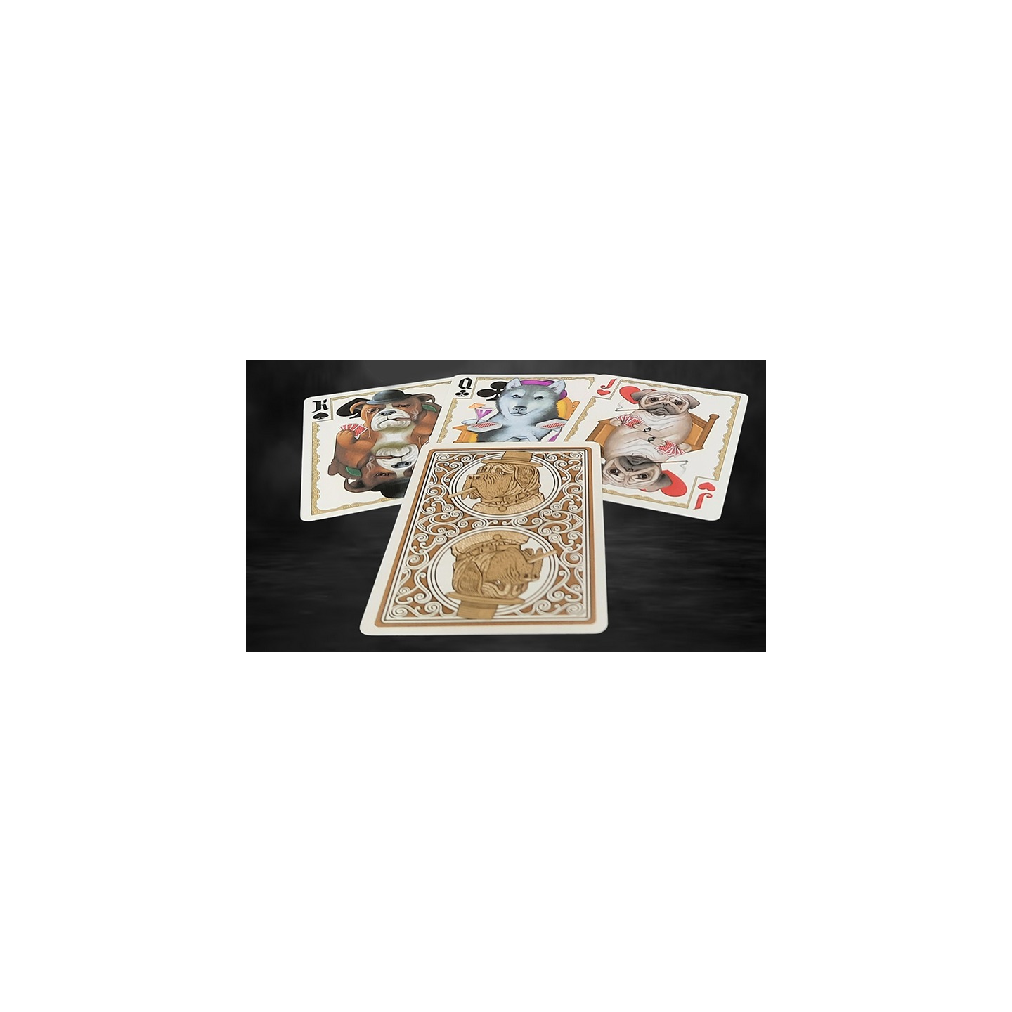 Bicycle Poker Dogs V2 Playing Cards