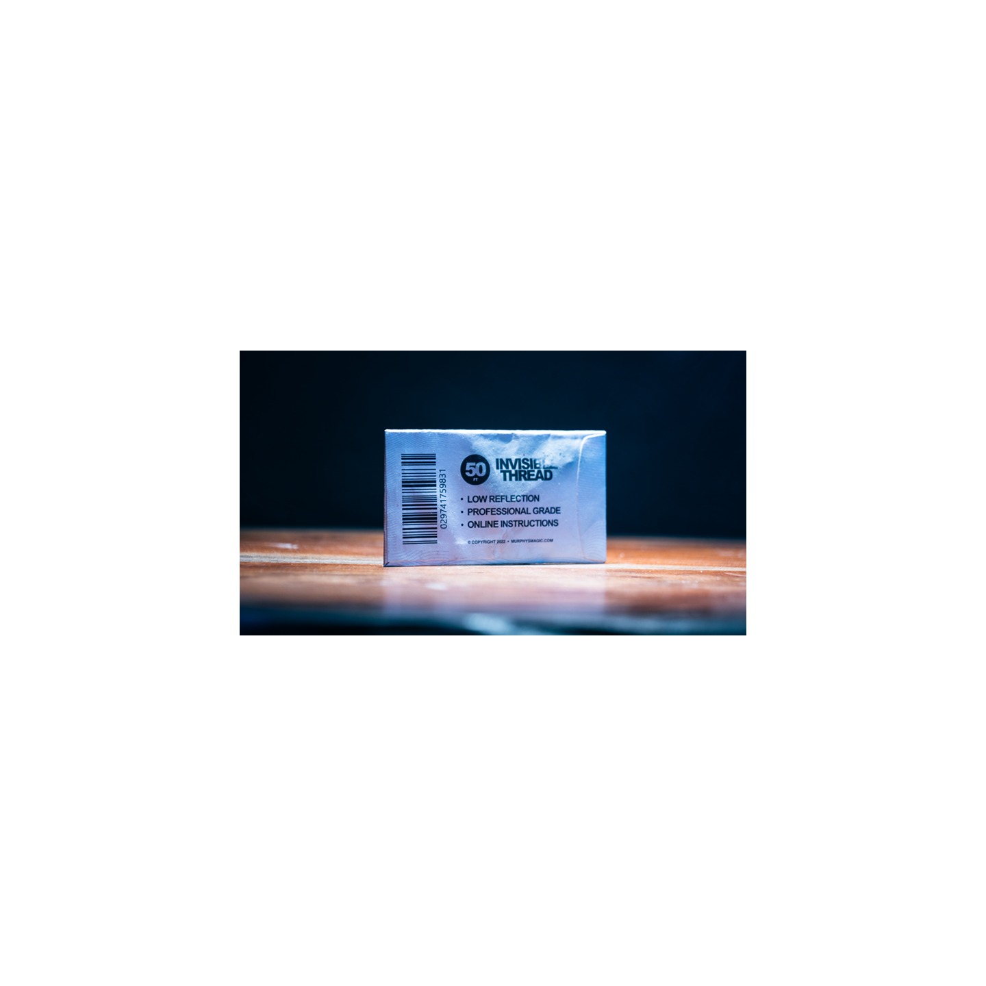 Invisible Thread Stripped (50 Feet) by Murphys Magic Supplies