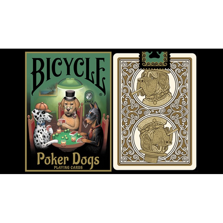 Bicycle Poker Dogs V2 Playing Cards