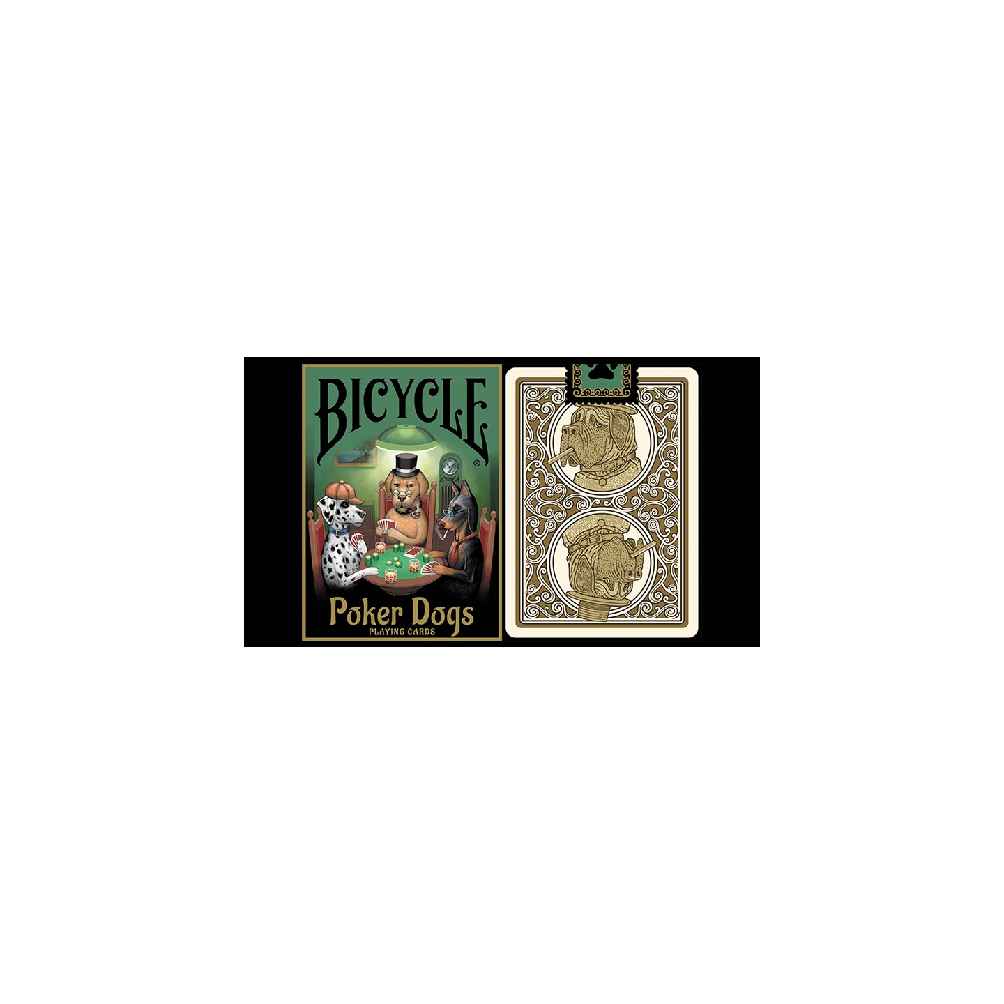 Bicycle Poker Dogs V2 Playing Cards