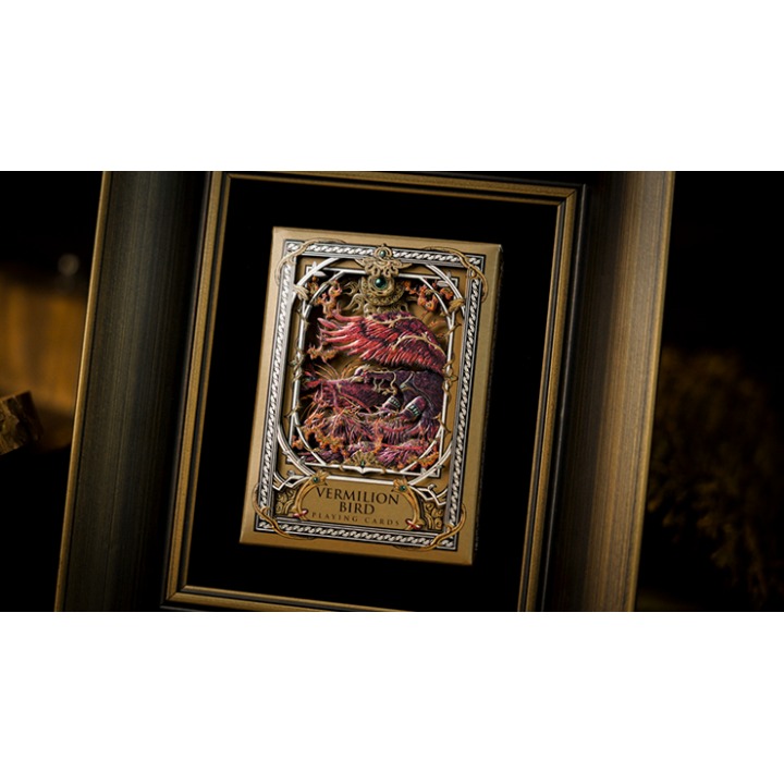 Vermilion Bird Luxury Frame by Ark Playing Cards