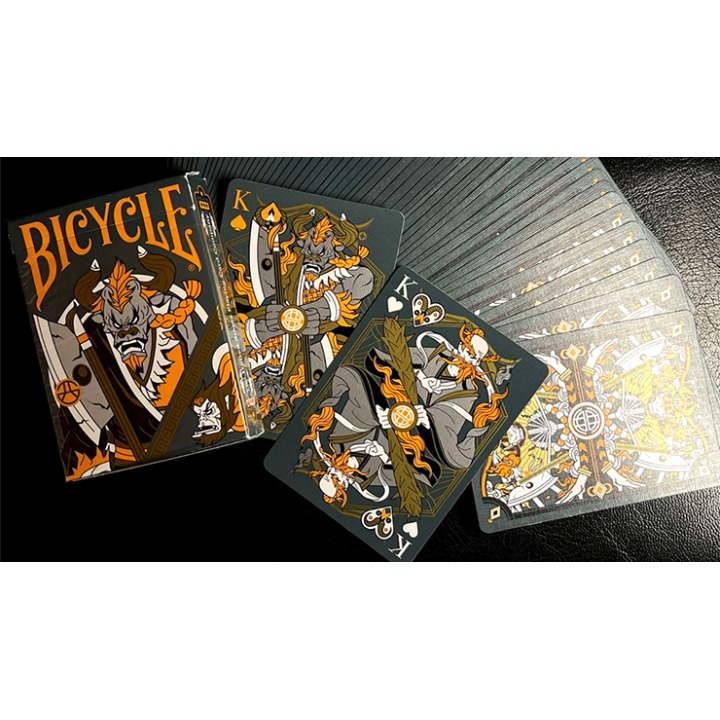 Bicycle Bull Demon King (Demolition Grey) Playing Cards