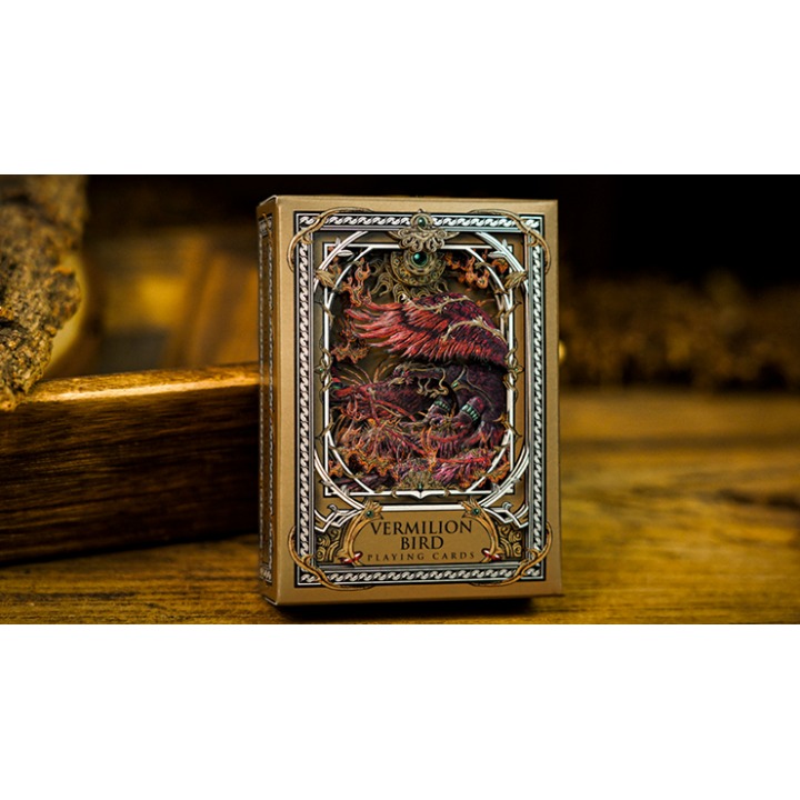 Vermilion Bird Luxury Frame by Ark Playing Cards