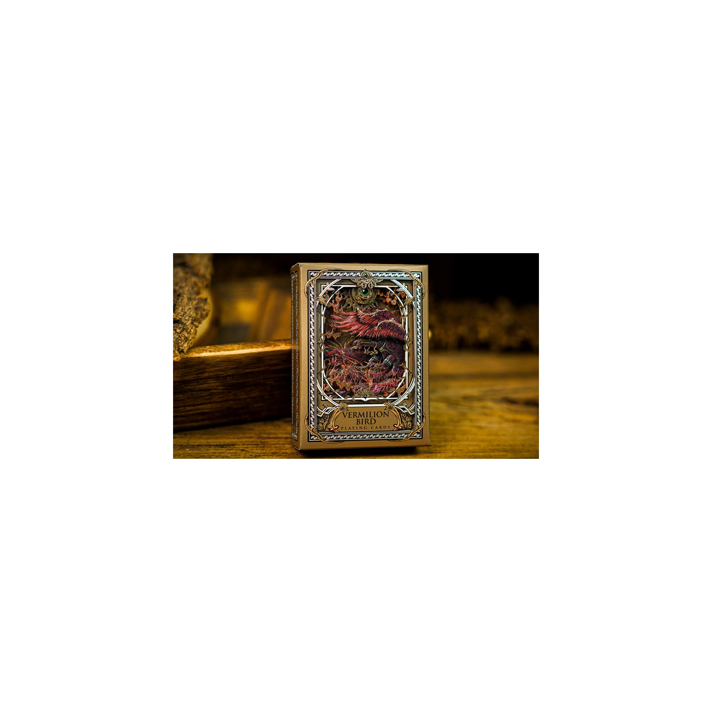 Vermilion Bird Luxury Frame by Ark Playing Cards