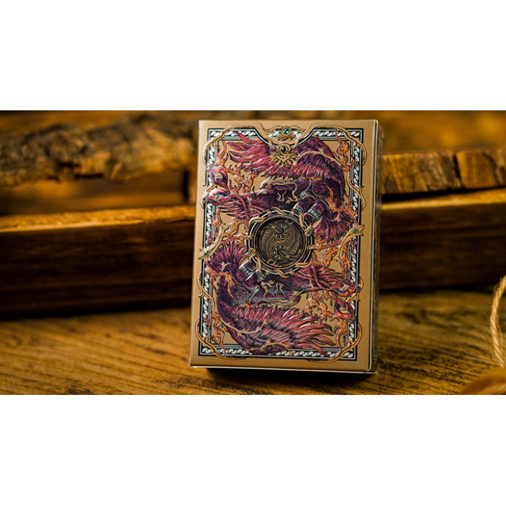 Vermilion Bird Luxury Frame by Ark Playing Cards