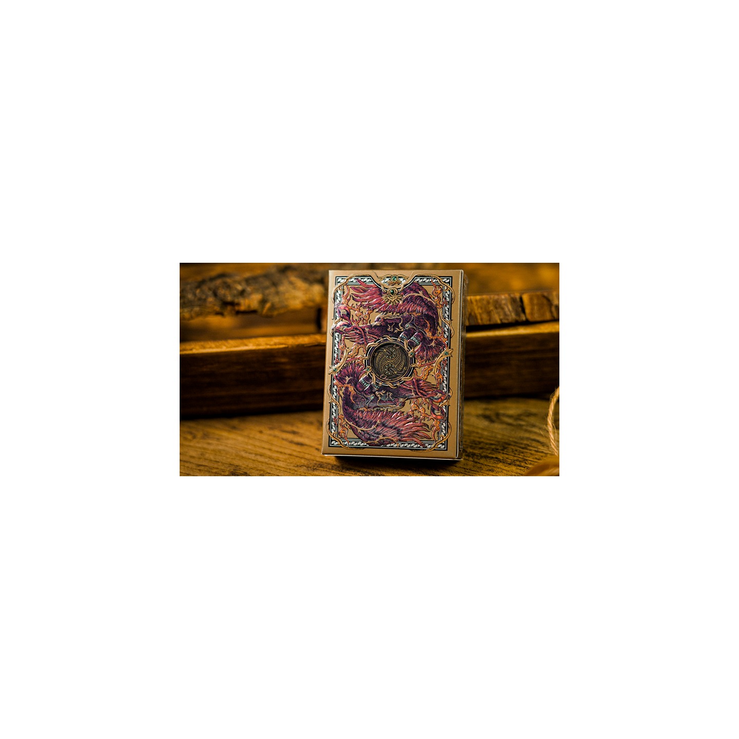 Vermilion Bird Luxury Frame by Ark Playing Cards