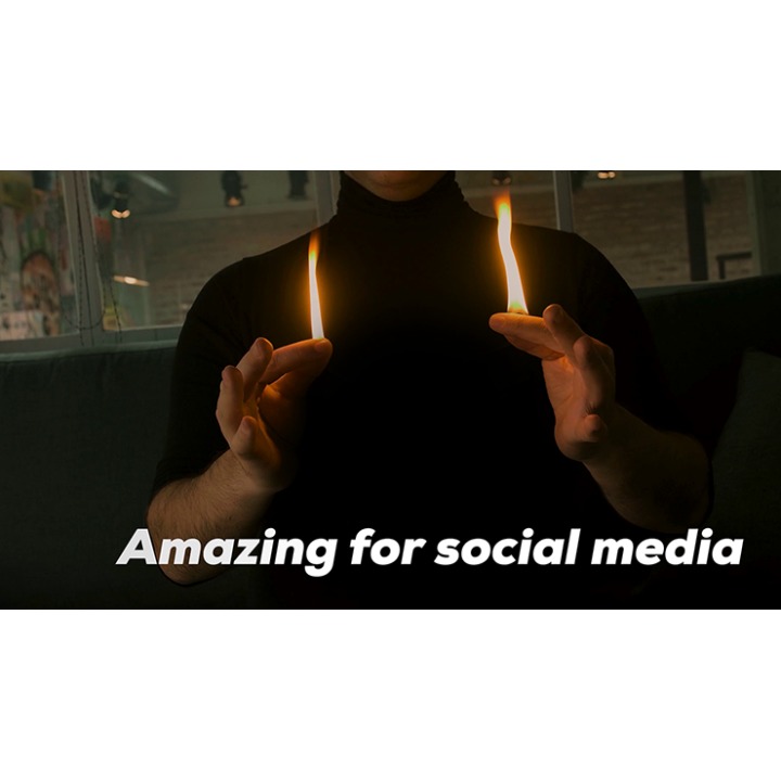 Flame Take (Gimmicks and Online Instructions) by Lukas Hilken And Mysteries