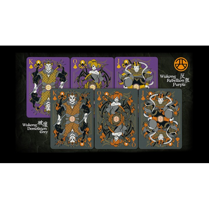 Bicycle Bull Demon King (Demolition Grey) Playing Cards