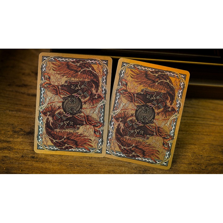 Vermilion Bird Luxury Frame by Ark Playing Cards