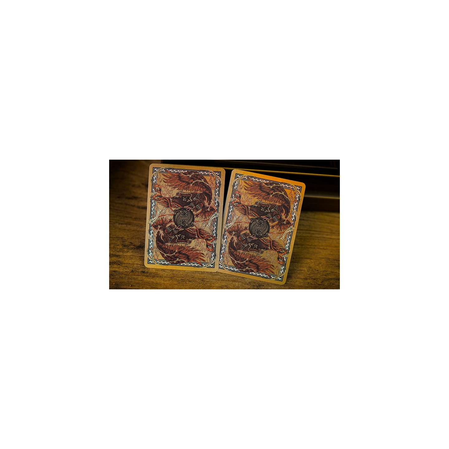 Vermilion Bird Luxury Frame by Ark Playing Cards