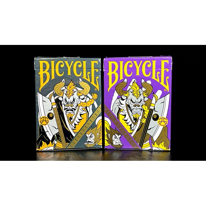 Bicycle Bull Demon King (Demolition Grey) Playing Cards