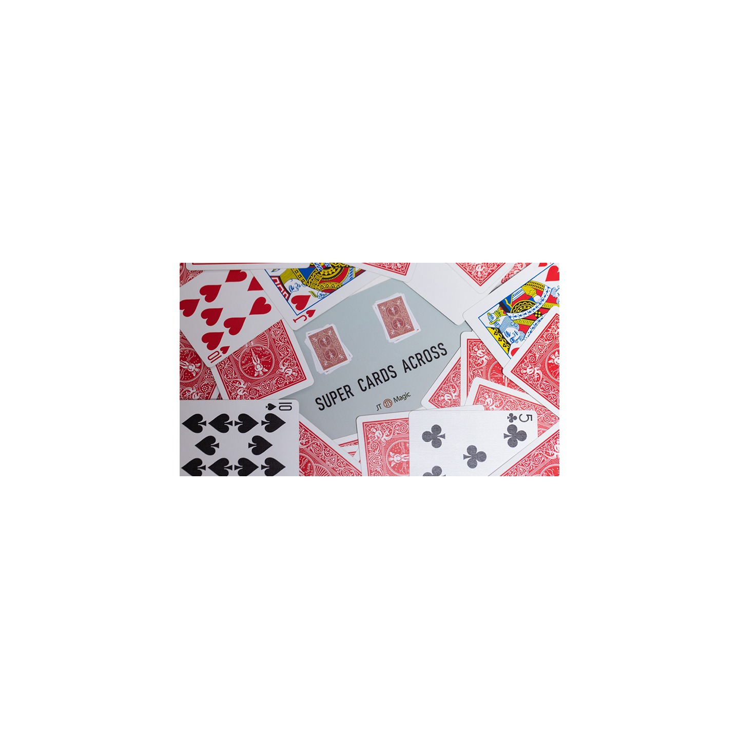Super Cards Across (Red) by JT Magic