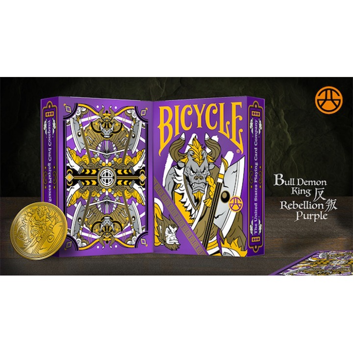 Bicycle Bull Demon King (Rebellion Purple) Playing Cards