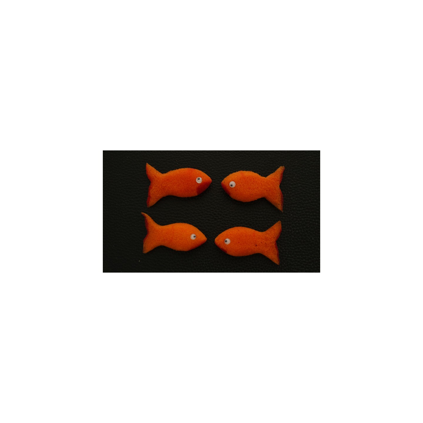 Sponge Emoji GOLDFISH (4PK.) by Andy Amyx