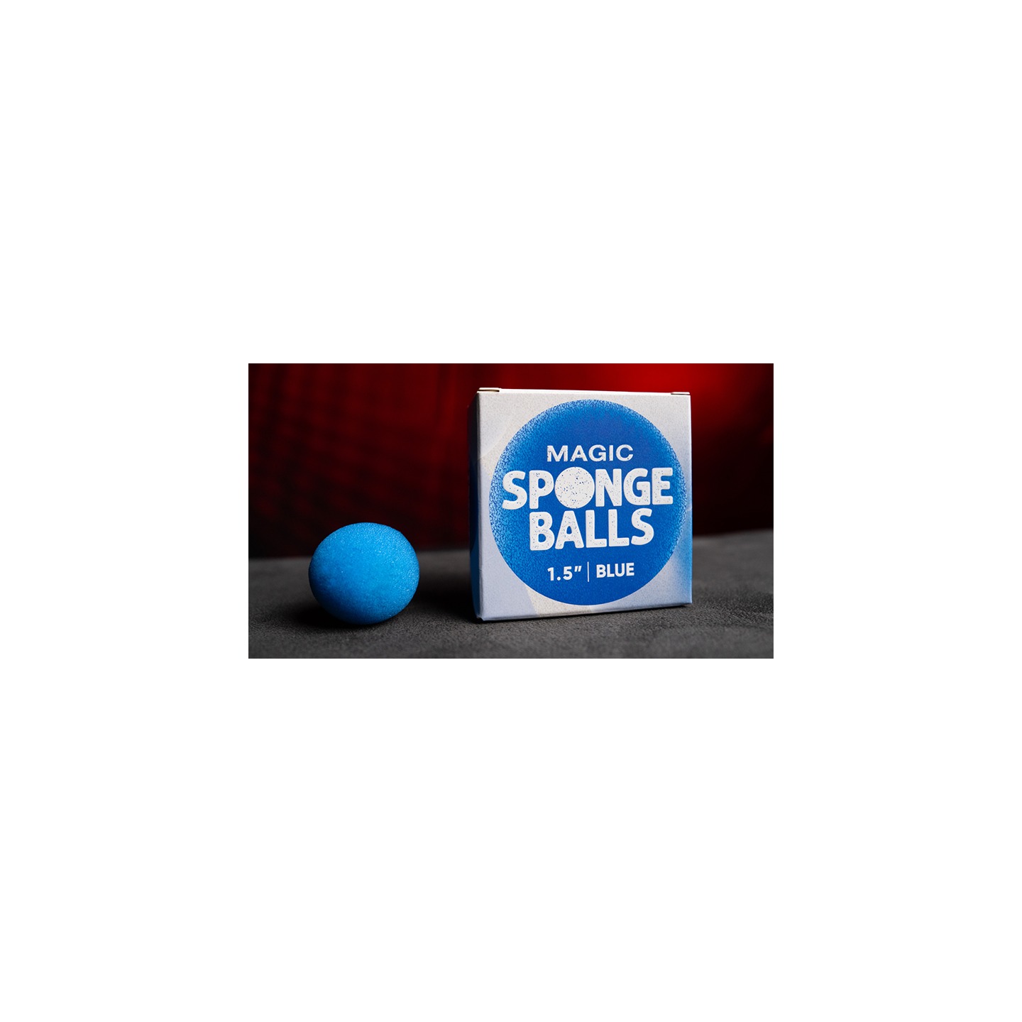 Magic Sponge Balls 4PK BLUE 1.5" by Murphy's Magic