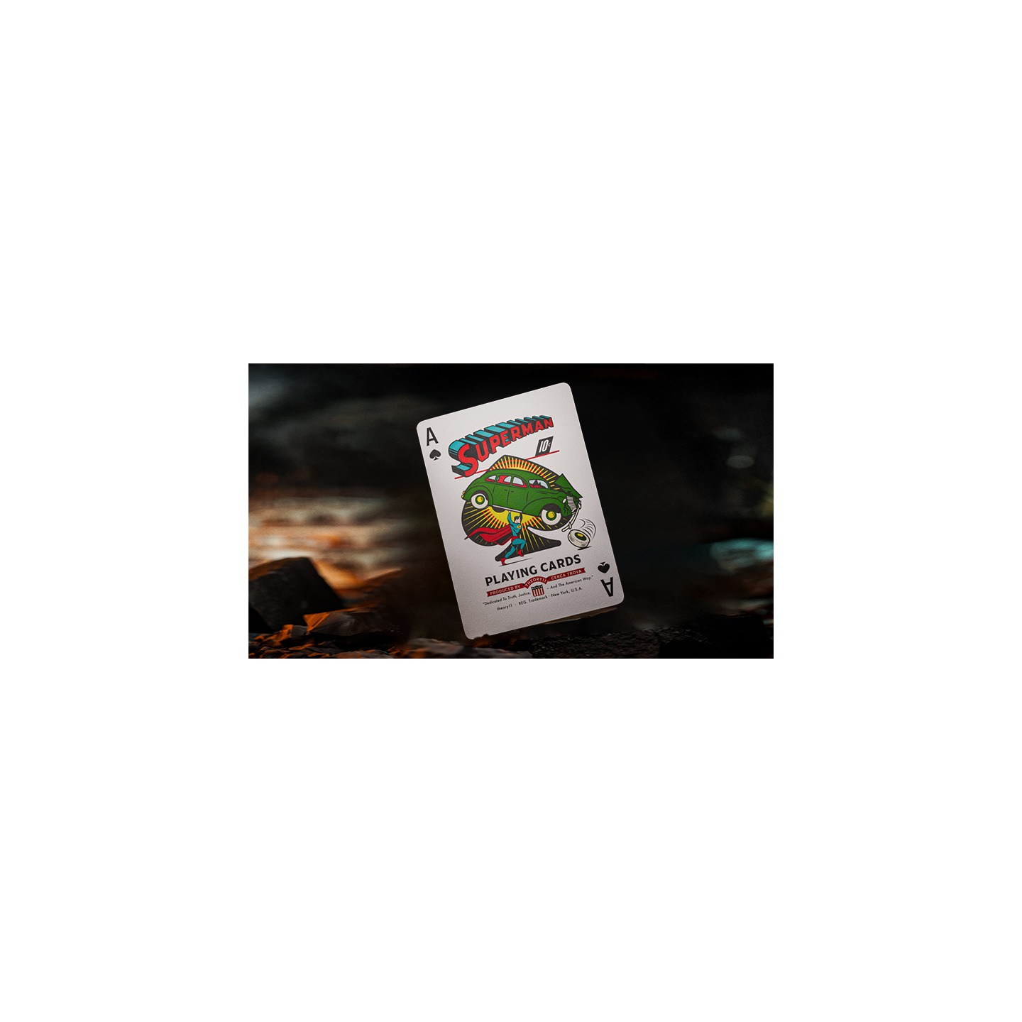 Superman Playing Cards by theory11